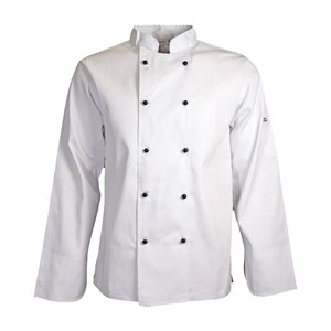 Chaqueta de Chef de cocina profesional culinaria Unisex, abrigo de manga larga, uniforme de servicio de comida para hombres y mujeres para restaurantes, bares - Product Image 1
