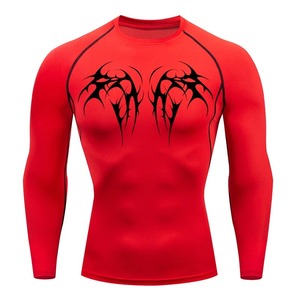 Men's Surfing Shirt Diving Gym Clothes Long Sleeve Basic Surfing Suit Rashguard <b>UV</b> Sun Protection UPF 50+ <b>Swimwear</b> - Product Image 6