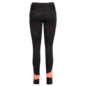 Collants d'équitation en cuir synthétique avec poches latérales pour enfants, Patch de genou, nouveau Style - Product Image 2