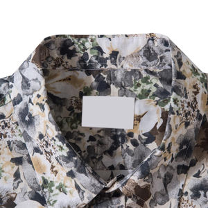 Chemises pour hommes à manches longues, style décontracté, sublimation, logo personnalisé en gros, nouveau style de mode, chemises habillées pour hommes - Product Image 3