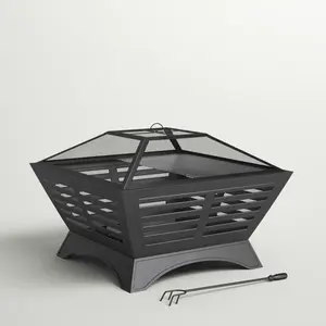 Fire Dark pits stand dernière conception accessoires de jardin foyer élégant pour la maison hôtel cheminée utilisation en gros pas cher prix - Product Image 3