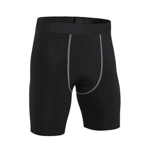 Pantalones cortos de compresión atléticos para hombre, conjuntos de fitness para gimnasio sin costuras, mallas para correr en seco, rendimiento deportivo mejorado, entrenamiento personalizado - Product Image 3