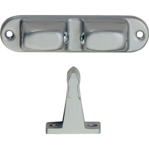 KWS Aluminum/Steel <b>Door</b> <b>Stop</b> 1055.02 Silver-Painted Wall Mounting for Storage - Product Image 1
