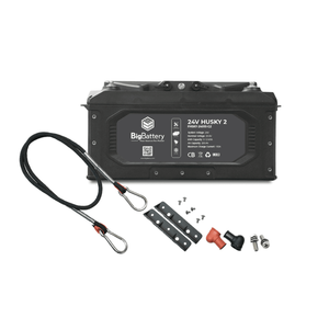 Bigbattery 24V Husky แบตเตอรี่2 LiFePO4 | 105Ah 2.5kWh | ชุดขยายได้7.5kWh | รับประกัน12ปี - Product Image 2