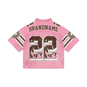 Fashionable Printed Breathable <b>Plus</b> <b>Size</b> American Football Jerseys | Customizable Design Durable 100% Polyester | Custom Team - Product Image 2