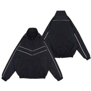 Wholesales <b>Men's</b> Custom Printed Stand Collar 1/4 Zipper Anorak <b>Summer</b> Outdoor <b>Lightweight</b> Waterproof Windproof Soft Shell <b>Jacket</b> - Product Image 3