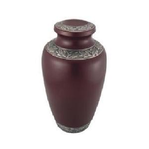 Urnas de cremación para adultos de latón de alta calidad con banda de grabado, urnas funerarias de Metal con acabado de oro y Peltre para cenizas humanas - Product Image 6