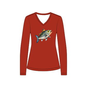 2025 nouveau Logo Anti-UV personnalisé UPF 50 chemises de Performance de pêche à manches longues pour les femmes séchage rapide respirant vêtements de pêche d'été - Product Image 1