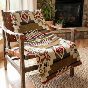 <b>Moroccan</b> Handmade Blanket Authentic Berber Artisan Throw Soft Woven Tribal Design Home <b>Decor</b> Gift - Product Image 1