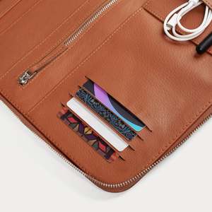 กระเป๋าใส่แล็ปท็อปและซองหนังสีน้ำตาลแบบอเนกประสงค์ - Product Image 6