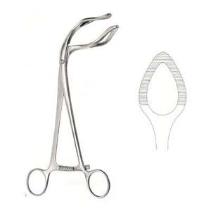 Pinzas Somer manuales para elevación uterina, instrumento quirúrgico ginecológico de acero inoxidable, herramienta médica, instrumentos médicos de impacto. - Product Image 6