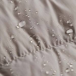 Dernier design, veste d'hiver matelassée pour homme en toile imperméable de couleur grise, col montant respirant - Product Image 3