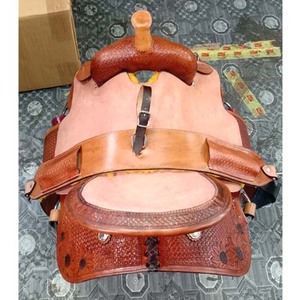 Nueva Silla de Montar de Cuero Occidental de Primera Calidad con Asiento de Cuero Rugoso - Product Image 5