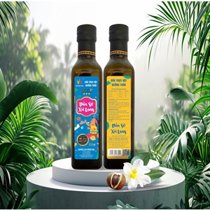 Vente en gros d'huile de graines de camélia du Vietnam de qualité supérieure 100% fruits organiques de camélia oléifera jaune clair pur pour une qualité supérieure - Product Image 6