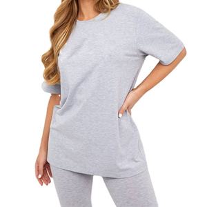 T-shirt en coton pour femme, coupe décontractée, manches courtes, haut décontracté, confortable pour tous les jours, look moderne et tendance, best-seller 2026 - Product Image 1