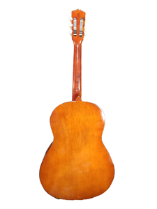 Guitarra Acústica Clásica SOLOBEAT de 39 Pulgadas, Tapa de Caoba, 6 Cuerdas, Acabado Amarillo Sólido, Tamaño Soprano para Principiantes y Estudiantes, Cuerdas de Nailon - Product Image 4