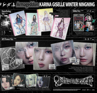AESPA - [ARMAGEDDON] Album Pertama (Versi ZINE) ALBUM KPOP TERLARIS DI KOREA