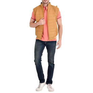 Chaleco Acolchado sin Mangas con Capucha para Hombre, Chaqueta Ligera y Cálida de Invierno con Logotipo Personalizado, Directo de Fábrica - Product Image 6