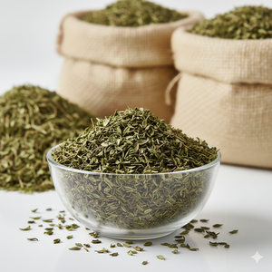 Hojas de Tomillo Secas 100% Naturales, Marca Al Nada, 24 Meses de Duración, Suministro a Granel, Uso Culinario, Verde Natural de Alta Calidad Egipcia - Product Image 1