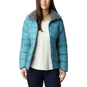 Chaqueta acolchada informal de estilo Letterman con logotipo personalizado 2025 para mujer, chaqueta de invierno de lona Softshell cómoda de calidad superior - Product Image 1