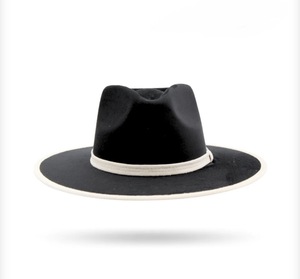 Sombrero Fedora Bicolor Hecho a Mano, Ala Ancha, Estilo Casual, Unisex, Varios Colores Disponibles, Origen México - Product Image 2