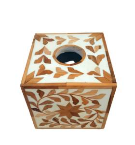 Boîte à mouchoirs en os incrusté de haute qualité, meilleure vente, vaisselle de qualité supérieure, objet décoratif, nouveau design, boîte à mouchoirs en os incrusté - Product Image 6