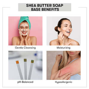 Savon artisanal au thé vert et au beurre de karité, hydratant, blanchissant, parfum citron, antiseptique, savon de toilette avec ingrédients laitiers - Product Image 3