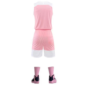 Tenue de sport d'extérieur 2026 en polyester, haute qualité, légère, meilleur design, logo personnalisé, uniforme de basketball - Product Image 3