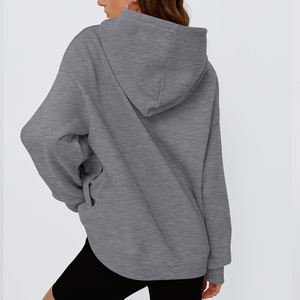 Pulls à capuche confortables pour femmes, vente en gros, impression de logo personnalisée, pull à capuche respirant pour femmes - Product Image 2