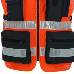 Chaleco de Alta Visibilidad para Hombre Totalmente Personalizado, Estilo Perfecto, Transpirable, Precio Razonable, Diseños Únicos, Chaleco de Alta Visibilidad para Hombre Ligero - Product Image 4