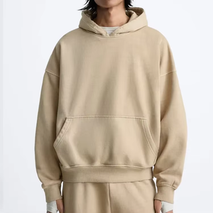 Trajes de chándal acampanados apilados con lavado ácido desgastado del mejor fabricante, pantalones de chándal para correr, chándal/Unisex/chándal/conjuntos de 2 piezas - Product Image 6