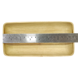 Plaques de bois rectangulaires jetables de qualité supérieure robustes et élégantes pour un usage quotidien et des événements de fêtes - Product Image 1