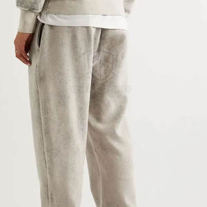 Chándal de lavado ácido para hombre de algodón 100% de alta calidad hecho en Pakistán, talla grande, transpirable, precio barato al por mayor para la temporada de primavera - Product Image 4