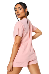 Ensembles courts de haute qualité pour femmes Prix abordable 2 pièces Twin Set Femmes Logo personnalisé Ensemble Short pour femmes à vendre - Product Image 4