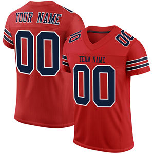 Custom Sublimation American <b>Football</b> Uniform Jersey Wholesale Best Top Teams Plus Size Options Breathable - Product Image 6