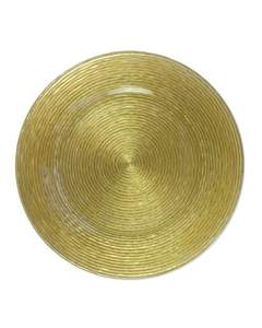 Grand chargeur assiette vaisselle décorative en métal assiette réutilisable de luxe de haute qualité pour mariage - Product Image 4