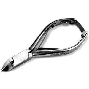 Cortauñas de Acero Inoxidable, Alicates de Podología Profesionales de Alta Resistencia, Alicates para Uñas con Apertura de Mandíbula Ancha y Cuchilla Curva - Product Image 1