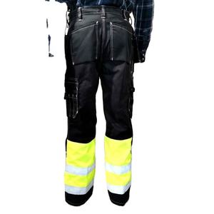 Pantalones de Trabajo de Seguridad al por Mayor, Pantalones de Trabajo de Seguridad Reflectantes de Buena Calidad con Bolsillos - Product Image 2