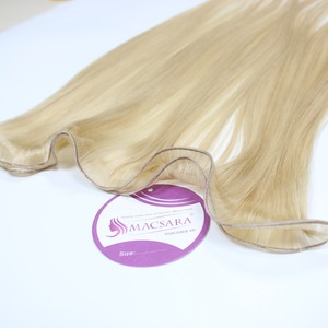 ที่มีคุณภาพดีผมสีธรรมชาติ Dyeable 100เวอร์จินเวียดนามมนุษย์ผมราคาโรงงานผ้า - Product Image 1