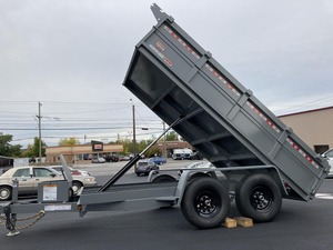 TRAILERS 10' x 60" Utility Dump agriculture farm trailer tipping dump trailer in stock engineered for tractor use supporting - Product Image 2
