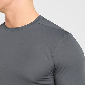 Camiseta ajustada al por mayor, Camiseta de algodón de alta calidad para hombre, Camiseta cómoda y suave para hombre - Product Image 4