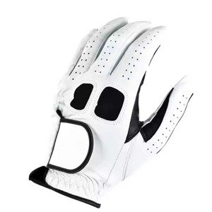 Haute qualité peau de mouton 100% cuir Logo personnalisé gant de Golf Pro golfeurs gant hommes gaucher Durable Cabretta cuir - Product Image 3