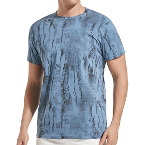 Camiseta sublimada de gran tamaño en blanco con hombros caídos de peso pesado personalizada al por mayor, camiseta sublimada de algodón 100% para hombre - Product Image 1