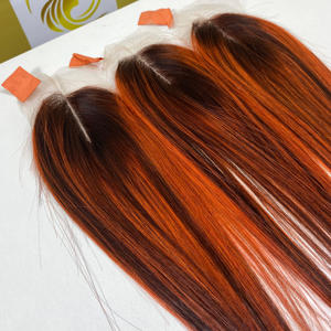 เทปมัดผมแบบมีลูกไม้ระดับสูงสำหรับต่อผมแบบเส้นผมมีผมเรียงตามระดับ HD ผมแท้จากเวียดนาม - Product Image 5