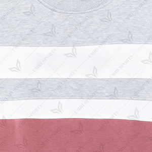 เสื้อสเวตเชิ้ตผู้ชายสไตล์วินเทจ ลายบล็อกสี ผ้าฟลีซผสมผ้าฝ้าย 100% คอกลม แขนจั๊ม  ใส่สบายสำหรับฤดูหนาว  รับสกรีนโลโก้ - Product Image 3