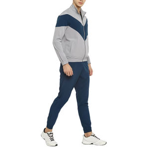 Ensemble de survêtement décontracté unisexe personnalisé, coupe-vent imperméable 100 % coton, léger et respirant avec capuche en polaire - Product Image 2