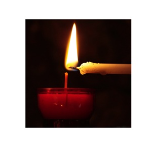 Portavelas de aromaterapia de decoración de cera de soja con tapa Ultra negra de diseñador, espray de aroma de cera a granel perfumado fresco de color para Acción de Gracias - Product Image 1