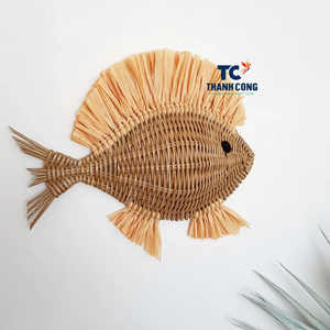 Vietnam Décoration murale en rotin faite à la main pour enfant Top vente, nouvelle arrivée, prix de gros, personnalisable, livraison rapide - Product Image 2