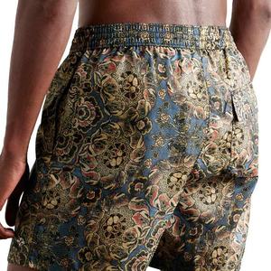 Maillot de bain imprimé en coton et polyester élastique et respirant pour homme, style unique par Stitchmode - Product Image 4