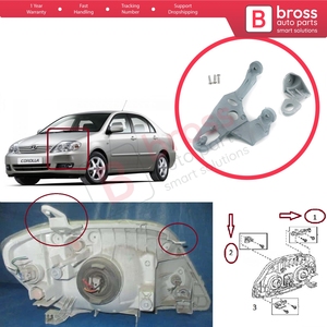 ชุดยึดไฟหน้า BHL534ยึดซ่อมแท็บด้านซ้ายสำหรับ Corolla MK9 E120 E130 fielder allex runx 2000-2006 811701E480 - Product Image 5
